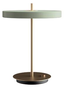 Lampa Stołowa UMAGE, Asteria Table, ściemnialny, zielony, salon, aluminium, design