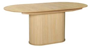 Rozkładany stół z dodatkowym blatem w dekorze dębu 95x180 cm Nola – Unique Furniture