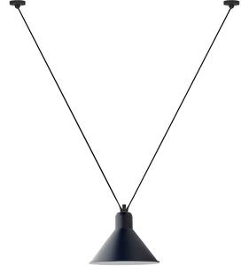 Lampa Wisząca Lampe Gras, niebieski, salon, metal
