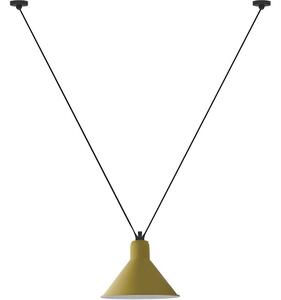 Lampa Wisząca Lampe Gras, żółty, salon, metal