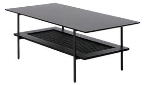 Czarny stolik 55x110 cm Pensacola – Unique Furniture