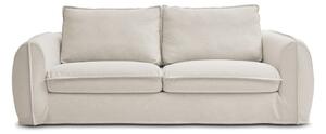 Beżowa sofa do spania/rozkładana 216 cm Archimede – Bobochic Paris