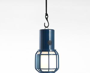 Zewnętrzna Lampa MARSET, Chispa, ściemnialny, niebieski, tworzywo sztuczne, design
