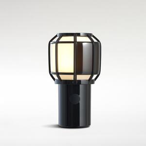 Zewnętrzna Lampa MARSET, Chispa, ściemnialny, czarny, tworzywo sztuczne, design