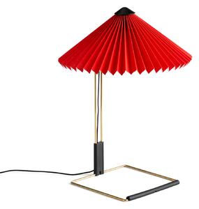 Lampa Stołowa HAY, Matin 300, ściemnialny, czerwony, salon, metal, design