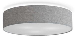 Lampa Sufitowa Belid, ściemnialny, szary, salon, tkanina | tekstylia
