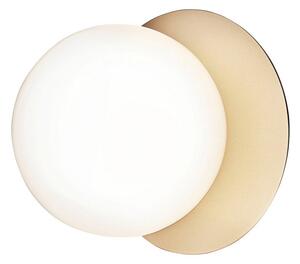 Lampa Ścienna Nuura Aps, Liila 1 Medium, ściemnialny, złoty | mosiężny, salon, szkło, design
