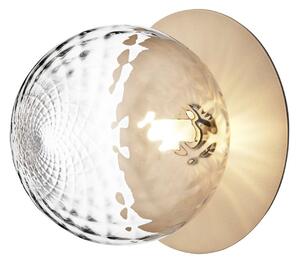 Lampa Ścienna Nuura Aps, Liila 1 Large, ściemnialny, złoty | mosiężny, salon, szkło, design