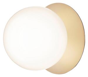 Lampa Ścienna Nuura Aps, Liila 1 Large, ściemnialny, złoty | mosiężny, salon, szkło, design