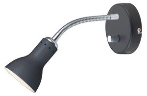 Lampa Ścienna Halo Design, czarny, metal