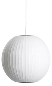 Lampa Wisząca HAY, Nelson Ball Bubble, ściemnialny, biały, salon, tworzywo sztuczne, design