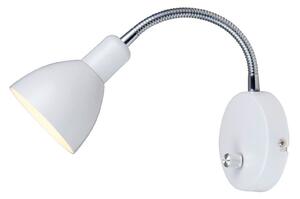 Lampa Ścienna Halo Design, biały, metal