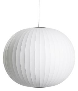 Lampa Wisząca HAY, Nelson Ball Bubble, ściemnialny, biały, salon, tworzywo sztuczne, design
