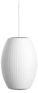 Lampa Wisząca HAY, Nelson Cigar Bubble, ściemnialny, biały, salon, tworzywo sztuczne, design