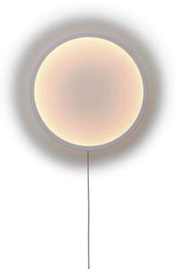 Lampa Ścienna Muuto, ściemnialny, biały, salon, aluminium