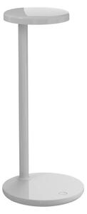 Lampa Stołowa FLOS, ściemnialny, szary, salon, aluminium