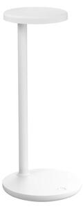 Lampa Stołowa FLOS, ściemnialny, biały, salon, aluminium