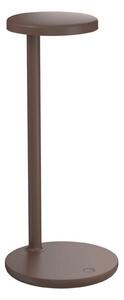 Lampa Stołowa FLOS, ściemnialny, brąz rdzawy, salon, aluminium