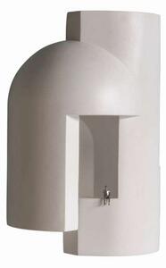 Lampa Ścienna DCW, ściemnialny, biały, salon, gips | glina, design