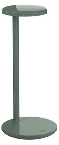 Lampa Stołowa FLOS, ściemnialny, zielony, salon, aluminium