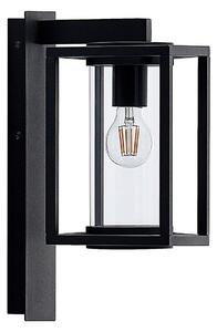 Zewnętrzna Lampa Lucande, Ferda, ściemnialny, czarny, taras, aluminium, nowoczesny