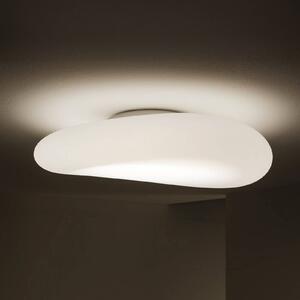 Stilnovo Lampa sufitowa designerska Mr. Magoo, możliwość ściemniania, biały / opal, salon / jadalnia, tworzywo sztuczne, design