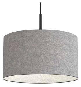 Lampa Wisząca Belid, szary, jadalnia, tkanina | tekstylia