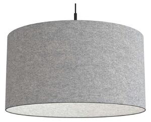 Lampa Wisząca Belid, szary, jadalnia, tkanina | tekstylia