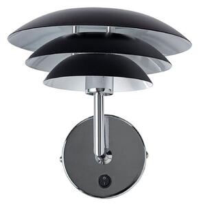 Lampa Ścienna Dyberg Larsen, DL20, ściemnialny, metaliczny, salon, metal, skandynawski