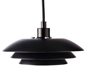 Lampa Wisząca Dyberg Larsen, DL20, ściemnialny, czarny, salon, metal, skandynawski