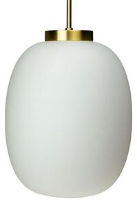 Lampa Wisząca Dyberg Larsen, DL39, ściemnialny, biały, salon, szkło