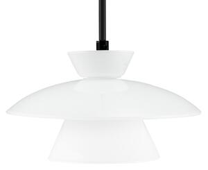 Lampa Wisząca Dyberg Larsen, Valby, ściemnialny, biały, salon, szkło, skandynawski
