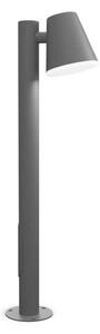 Zewnętrzna Lampa Belid, ściemnialny, szary, taras, metal