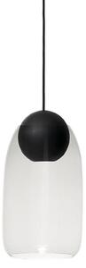 Lampa Wisząca MATER, czarny, salon, szkło
