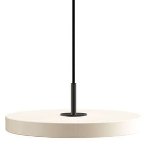 Asteria Lampa Wisząca Mini Pearl White/Black Top