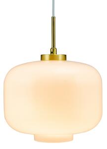 Lampa Wisząca Dyberg Larsen, Arp, ściemnialny, biały, salon, szkło, skandynawski
