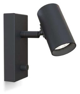 Lampa Ścienna Belid, ściemnialny, czarny, salon, metal