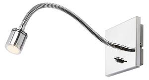 Lampa Ścienna Lindby, Berfin, metaliczny, sypialnia, metal, nowoczesny