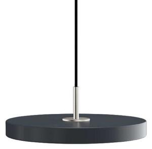 Asteria Lampa Wisząca Mini Anthracite/Steel Top