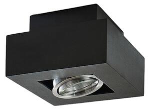 Lampa Sufitowa Arcchio, VINCE, ściemnialny, czarny, przedpokój, aluminium, nowoczesny
