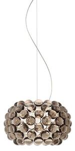 Lampa Wisząca Foscarini, szary, jadalnia, szkło