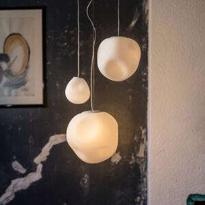Foscarini żyrandol Hoba Piccola, Ø13 cm, zawieszenie 350 cm