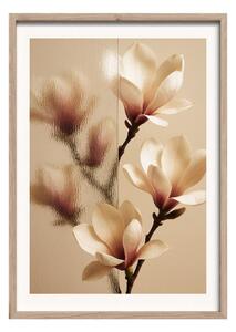 Obraz drukowany z ramą w zestawie 50x70 cm Soft Magnolia – Styler