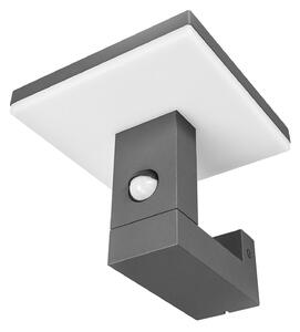 Zewnętrzna Lampa Lucande, Olesia, czarny, taras, aluminium, nowoczesny