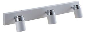 Lampa Sufitowa Lindby, Kardo, ściemnialny, biały, salon, metal, nowoczesny