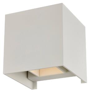 Lampa Ścienna Arcchio, Zuzana, ściemnialny, biały, salon, aluminium, nowoczesny
