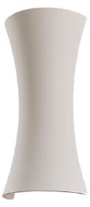 Lampa Ścienna Lindby, Edon, ściemnialny, biały, sypialnia, gips | glina, nowoczesny
