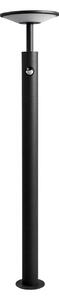 Zewnętrzna Lampa Lucande, Fenia, czarny, taras, aluminium, nowoczesny