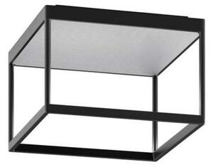 Lampa Sufitowa Serien Lighting, ściemnialny, czarny, salon, aluminium