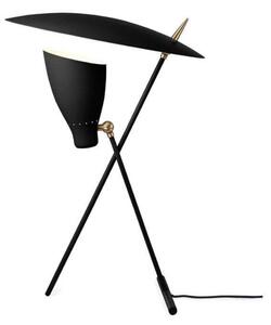 Lampa Stołowa Warm Nordic, Silhouette, czarny, salon, metal, design